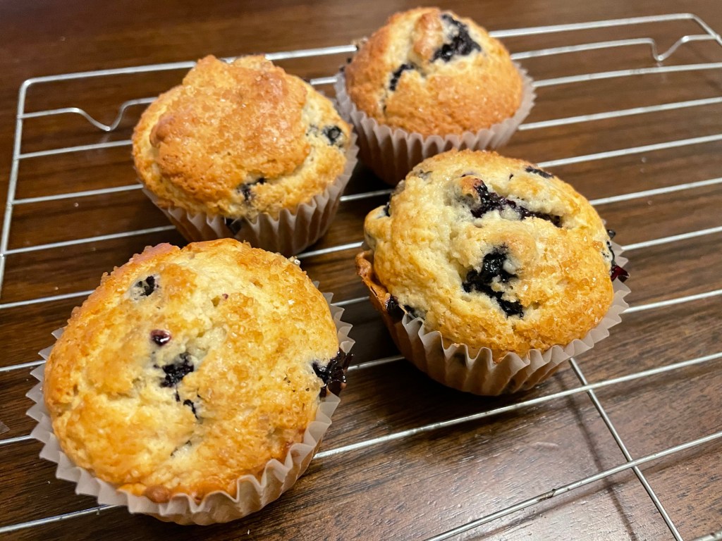 Easy Blueberry Muffins