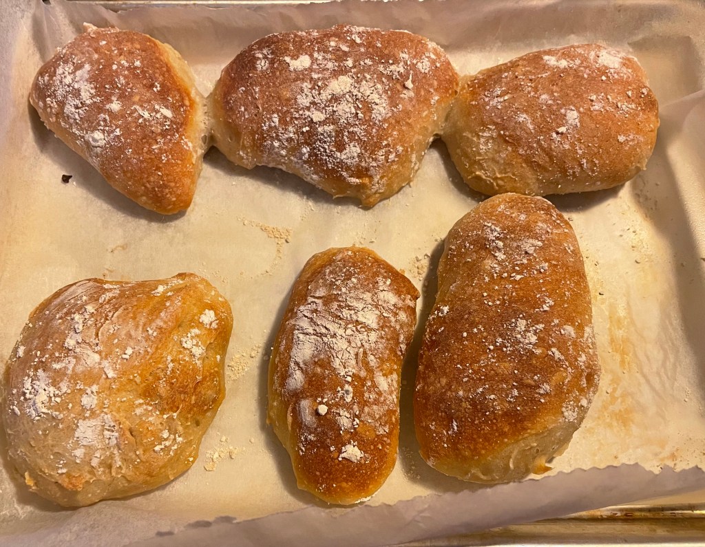 Easy Ciabatta Rolls